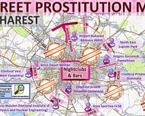 Bucharest, Romania, Rumänien, Sex Map, Street Prostitution Map, Massage Parlours, Brothels, Whores, Escort, Callgirls, Bordell, Freelancer, Streetworker, Prostitutes