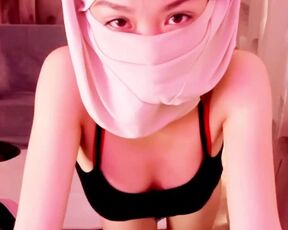 Littlemuslim | Tiny Muslim Girl Live on Webcam Naughty Teasing