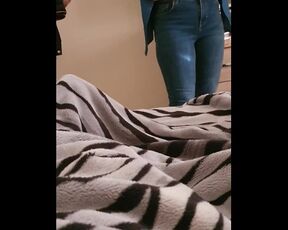 Step Mom after School Fucked through Jeans by Step Son