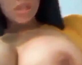 Women licking her tits