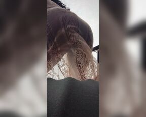 BBW twerking in lace