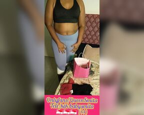 Sexy stepmum after working out