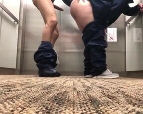 Cheating Co-workers Quickie in Elevator 365movies