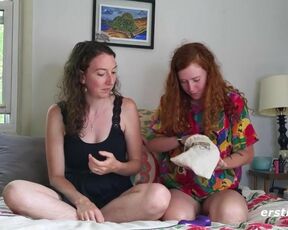 Ersties - Lesbian Couple Have Sex With a Strapon