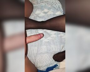 My first Footjob with cumshot