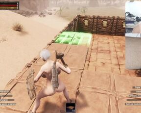 CONAN EXILES EDICIÓN DESNUDA CÁMARA POLLA GAMEPLAY #3