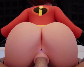 Sexy Super Hero Gets GangBanged In her PAWG Pussy Untill Creampie