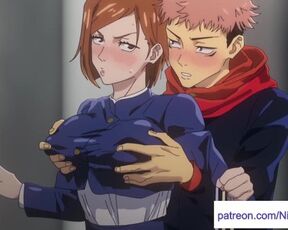 Jujutsu Kaisen Nobara Kugisaki and Yuji Itadori Hentai Story