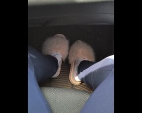 Furry feet