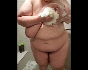 BBW Taking Shower