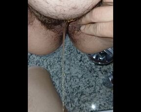 Golden shower from sexy milf