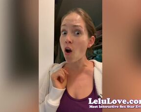 Homemade pornstar recapping NIGHTMARE close call plus nude behind the scenes adventures & POV femdom & more - Lelu Love